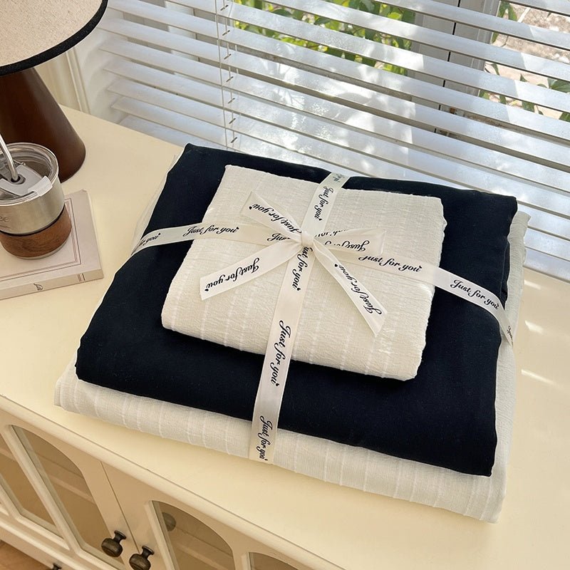Soft Stripe Bedding Collection - WhisperLinens