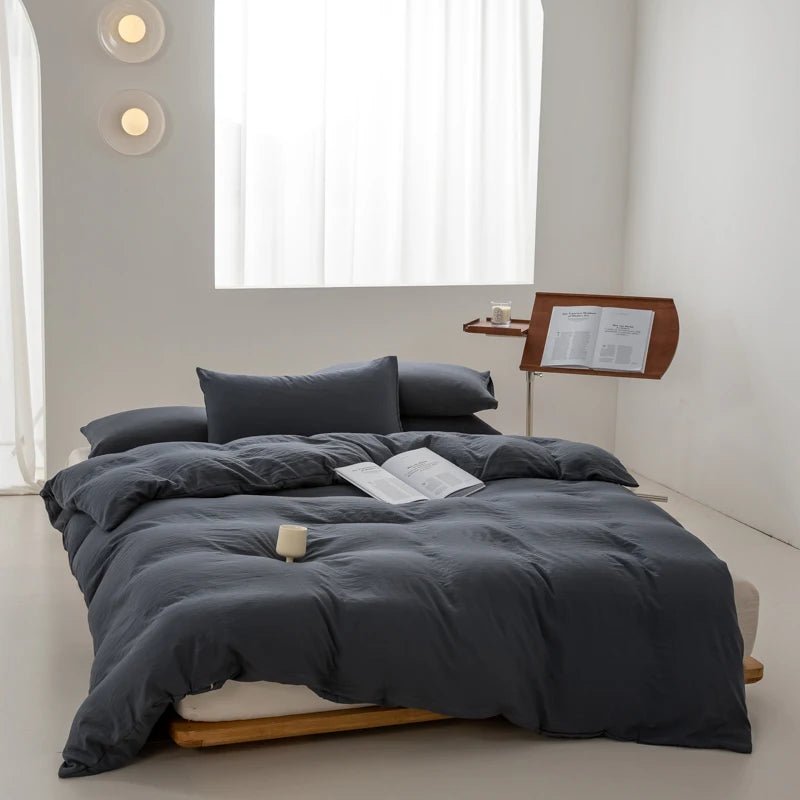 Solid Color Bedding Set - WhisperLinens