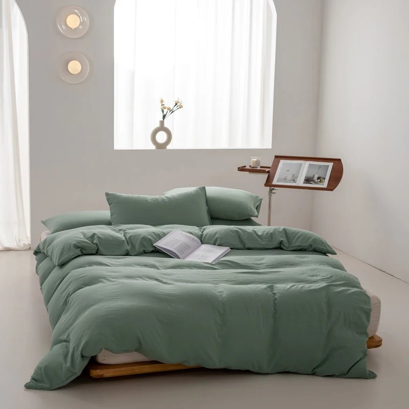 Solid Color Bedding Set - WhisperLinens