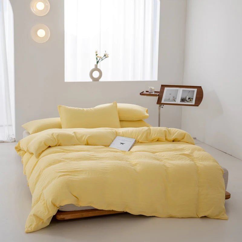Solid Color Bedding Set - WhisperLinens