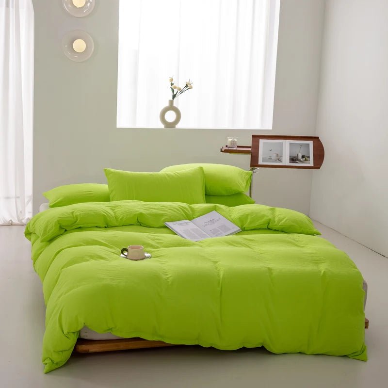 Solid Color Bedding Set - WhisperLinens