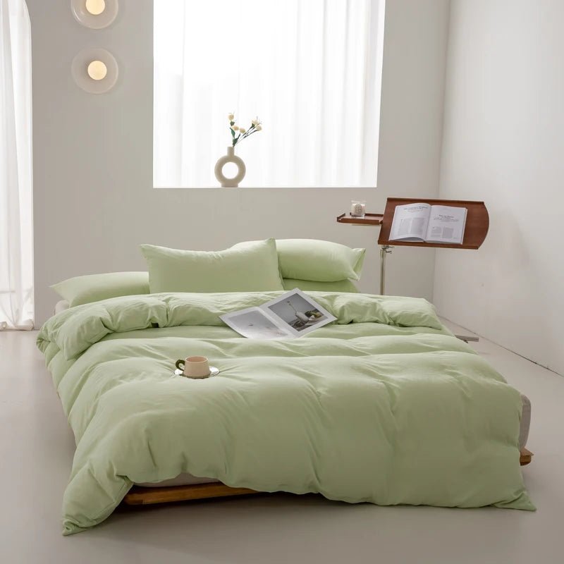Solid Color Bedding Set - WhisperLinens