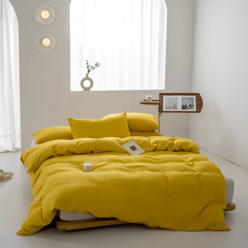 Solid Color Bedding Set - WhisperLinens