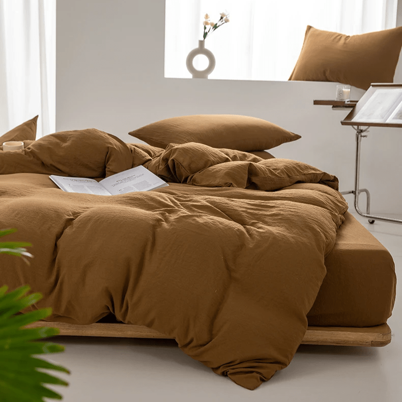 Solid Color Bedding Set - WhisperLinens