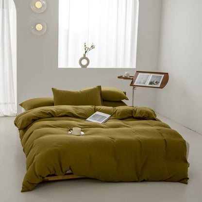 Solid Color Bedding Set - WhisperLinens