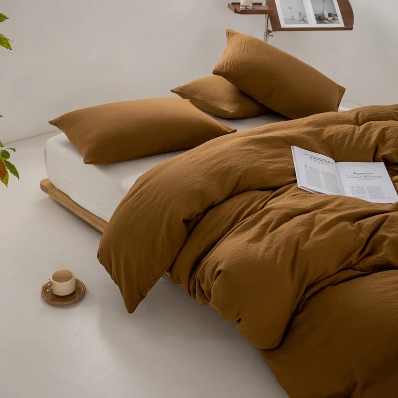 Solid Color Bedding Set - WhisperLinens
