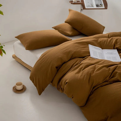 Solid Color Bedding Set - WhisperLinens