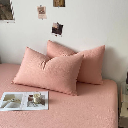 Solid Cotton Pillowcase Sets - WhisperLinens