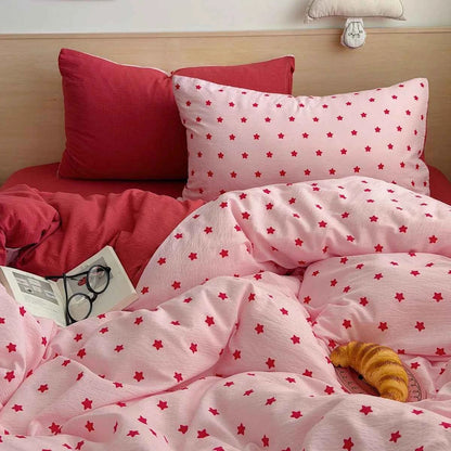 Starry Night Star Print Bedding Collection