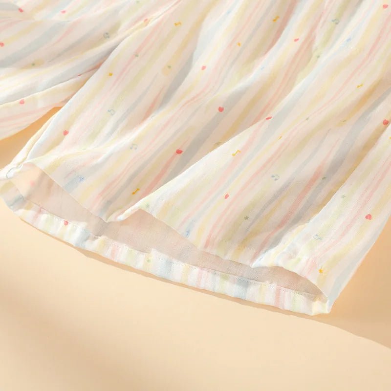 Summer Breeze Cotton Pajama Set - WhisperLinens