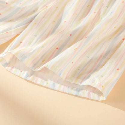 Summer Breeze Cotton Pajama Set - WhisperLinens