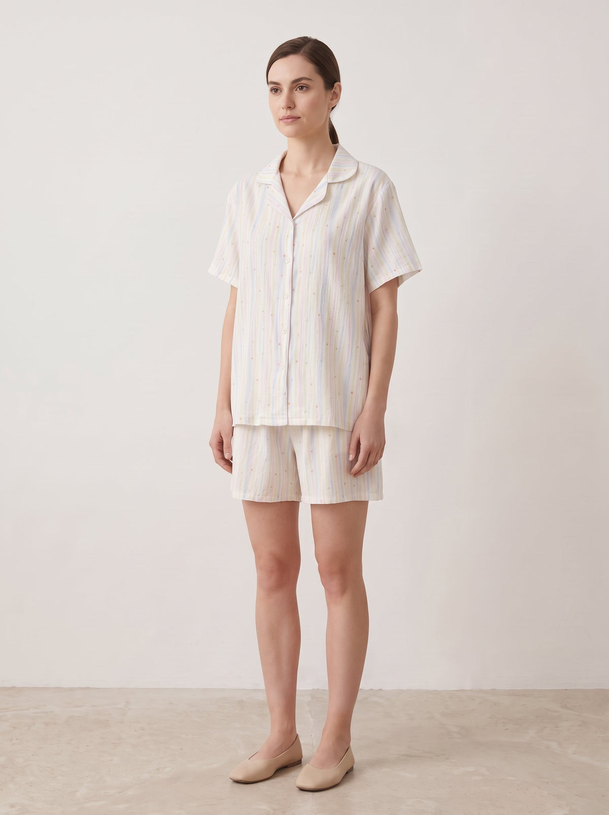 Summer Breeze Cotton Pajama Set - WhisperLinens