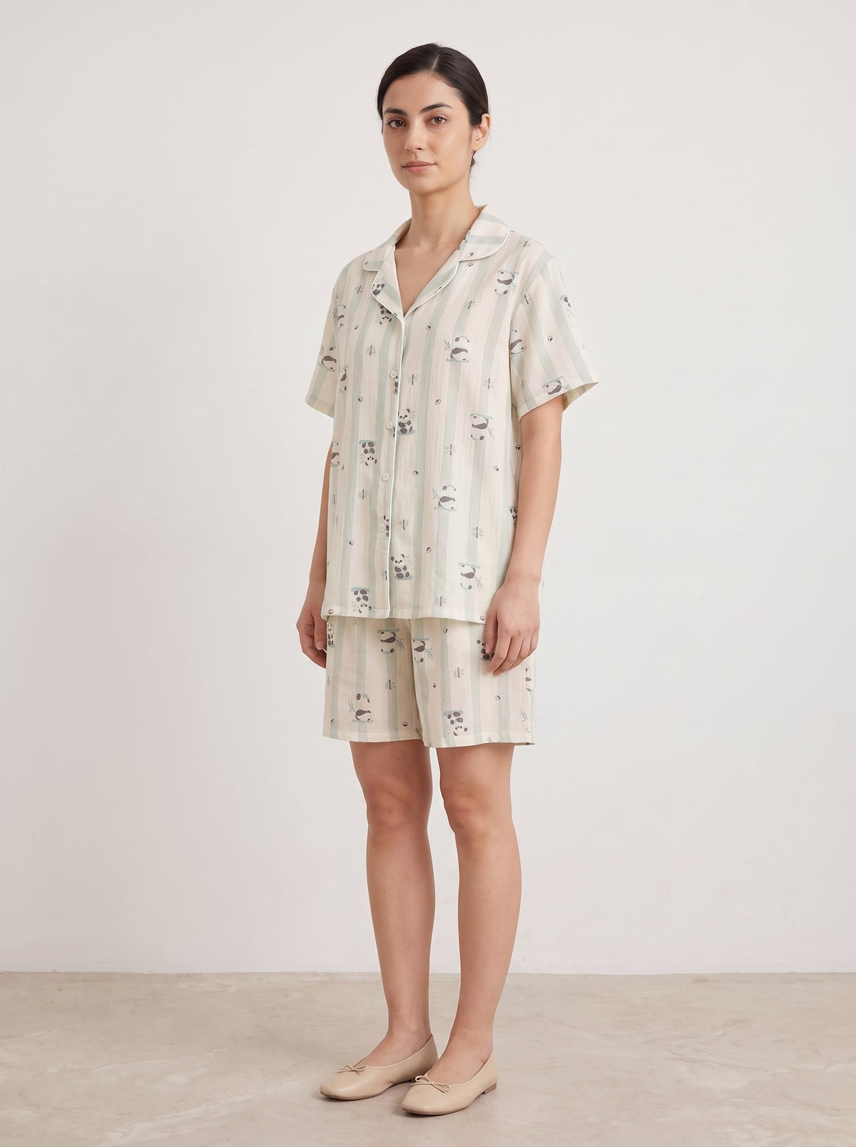 Summer Breeze Cotton Pajama Set - WhisperLinens