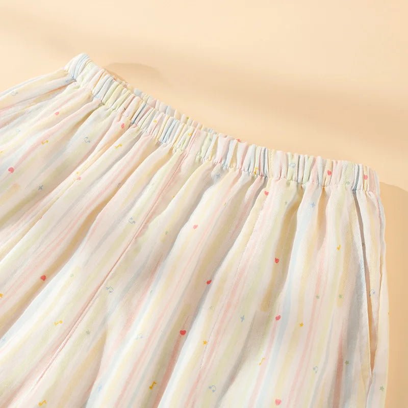 Summer Breeze Cotton Pajama Set - WhisperLinens