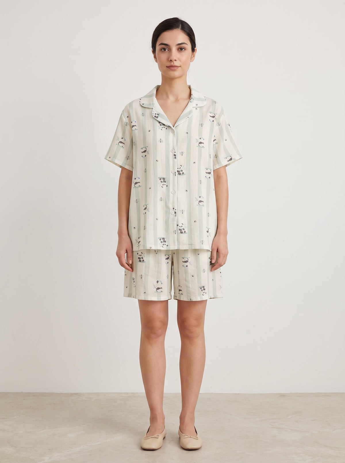 Summer Breeze Cotton Pajama Set - WhisperLinens