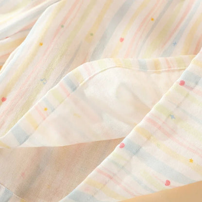 Summer Breeze Cotton Pajama Set - WhisperLinens