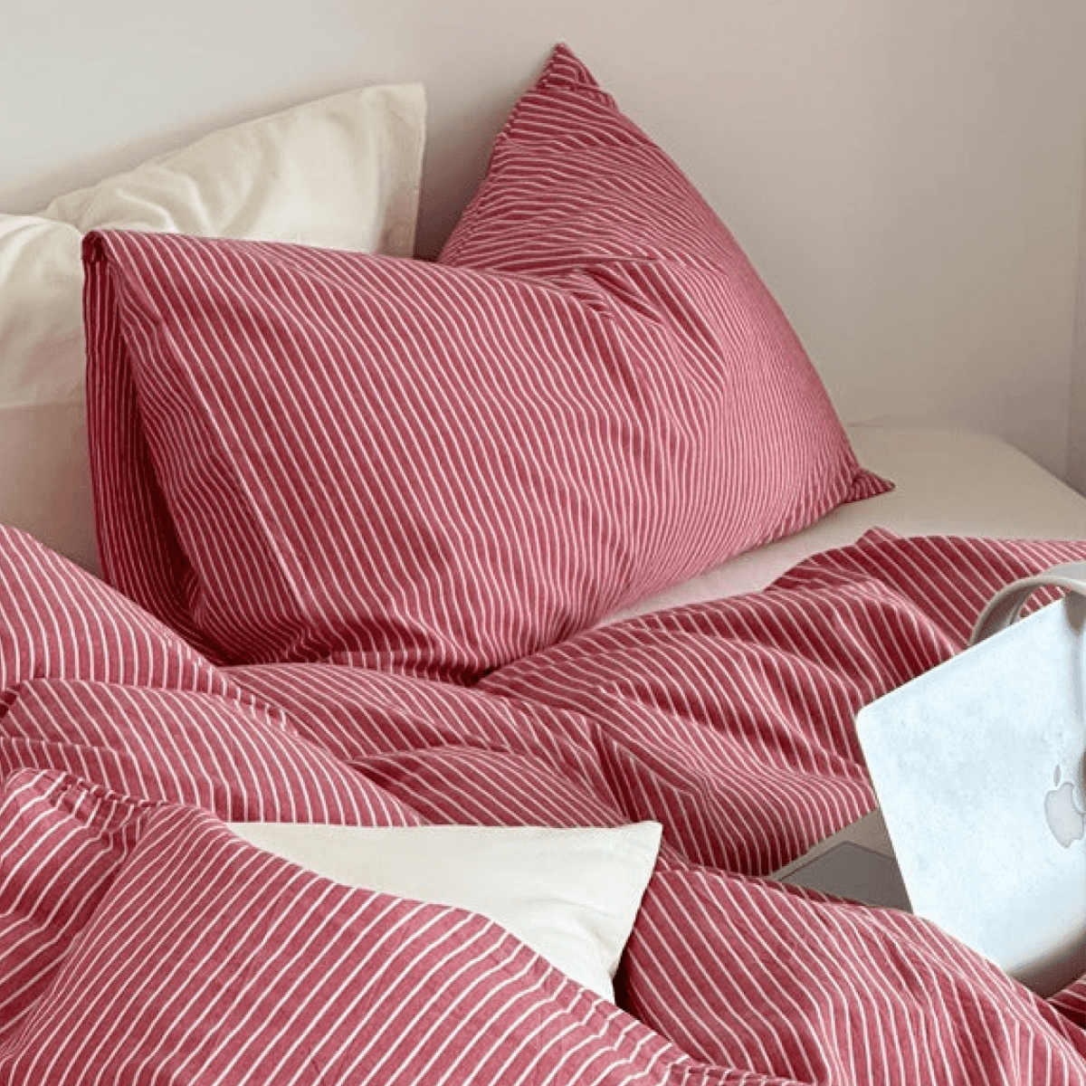 Sunwashed Stripe Bedding Collection - WhisperLinens