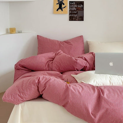 Sunwashed Stripe Bedding Collection - WhisperLinens