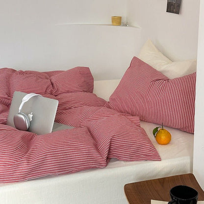 Sunwashed Stripe Bedding Collection - WhisperLinens