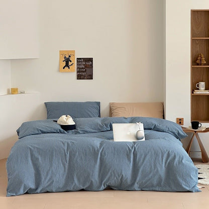 Sunwashed Stripe Bedding Collection - WhisperLinens