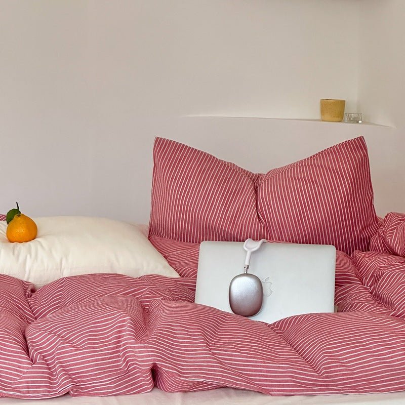 Sunwashed Stripe Bedding Collection - WhisperLinens