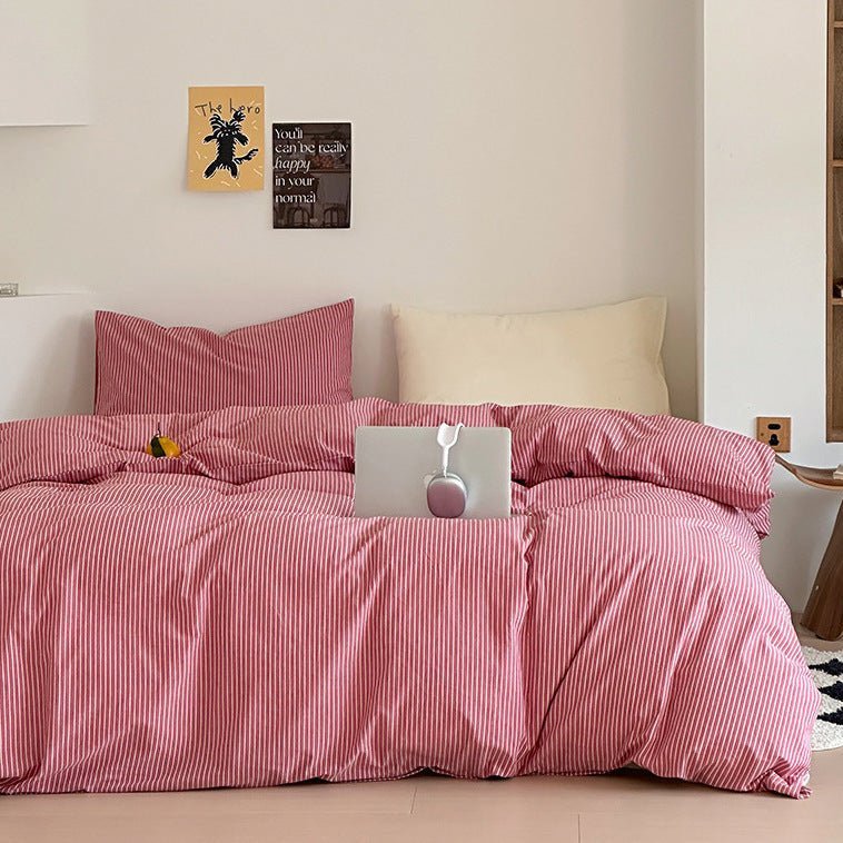 Sunwashed Stripe Bedding Collection - WhisperLinens