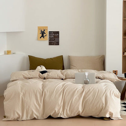 Sunwashed Stripe Bedding Collection - WhisperLinens