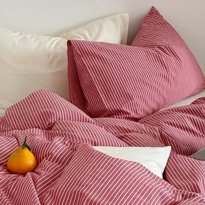 Sunwashed Stripe Bedding Collection - WhisperLinens