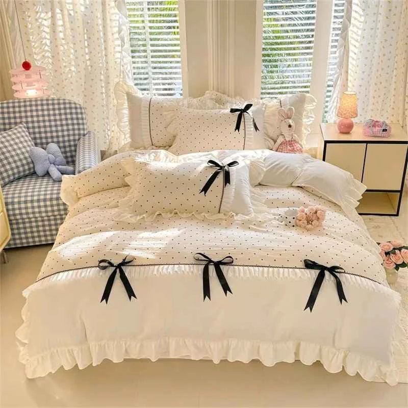 Sweet Bow Ruffle Bedding Collection