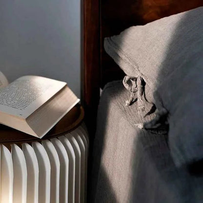 Textured Fringe Bedding Set - WhisperLinens