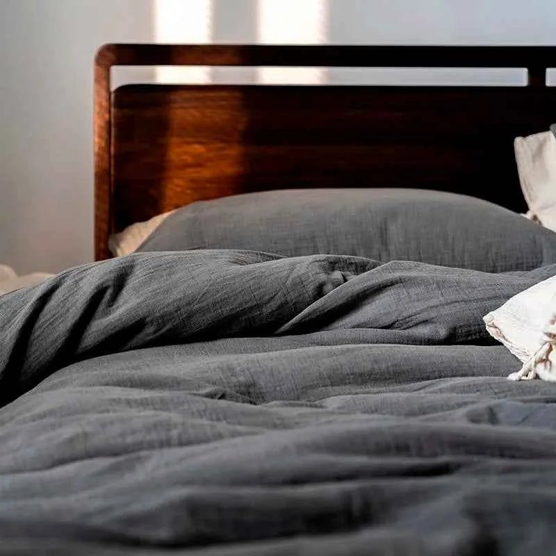 Textured Fringe Bedding Set - WhisperLinens