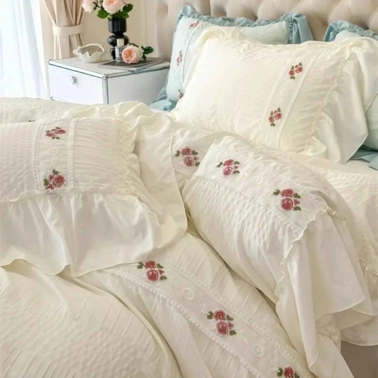Vintage Rose Garden Collection - WhisperLinens