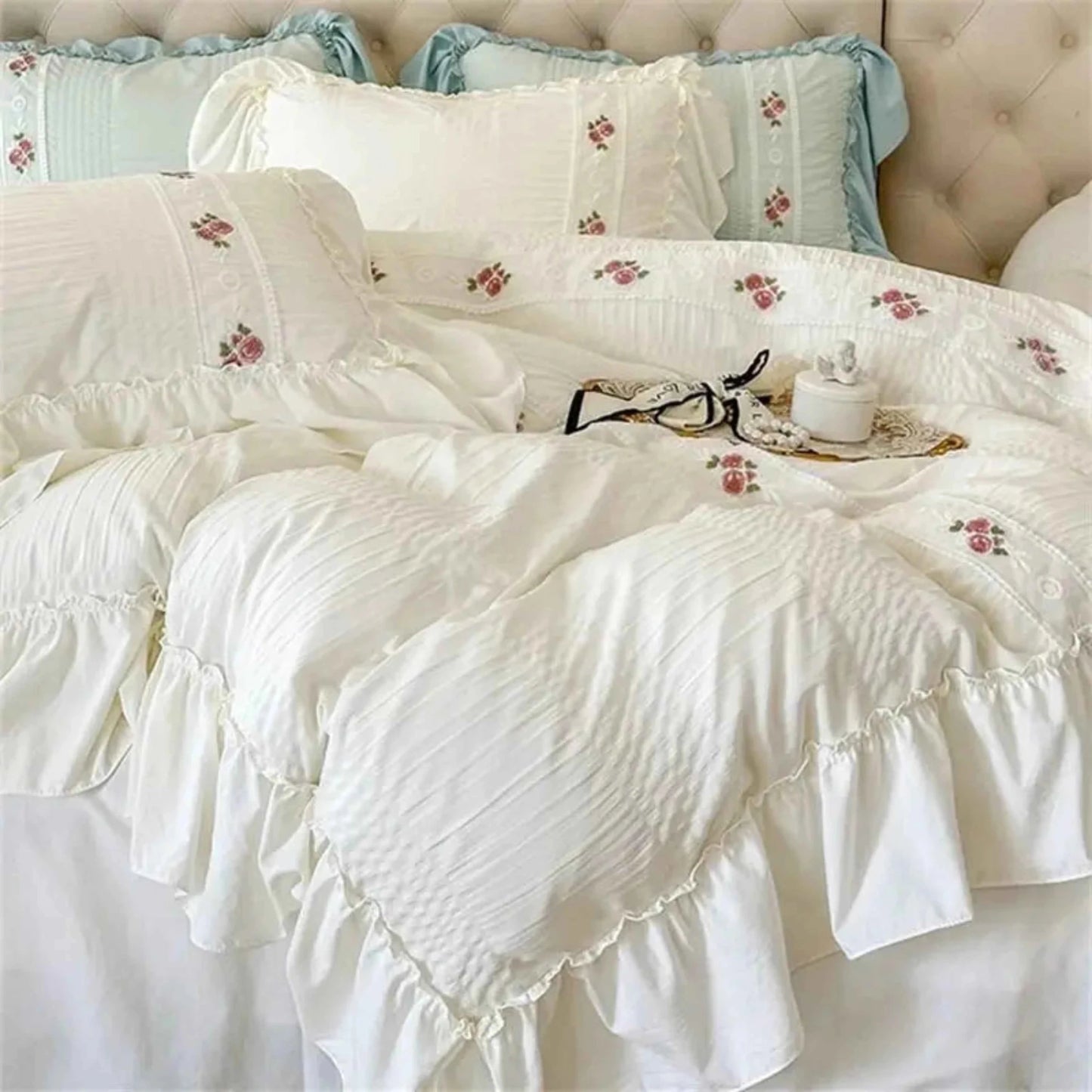 Vintage Rose Garden Collection - WhisperLinens