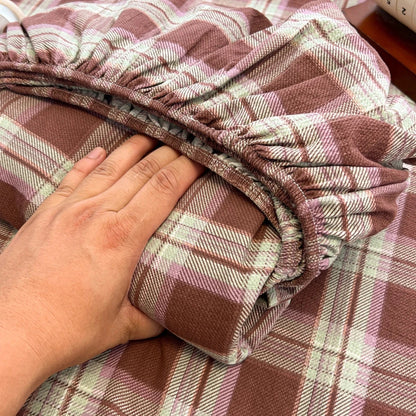 Washed Cotton Fitted Bed Sheet - WhisperLinens