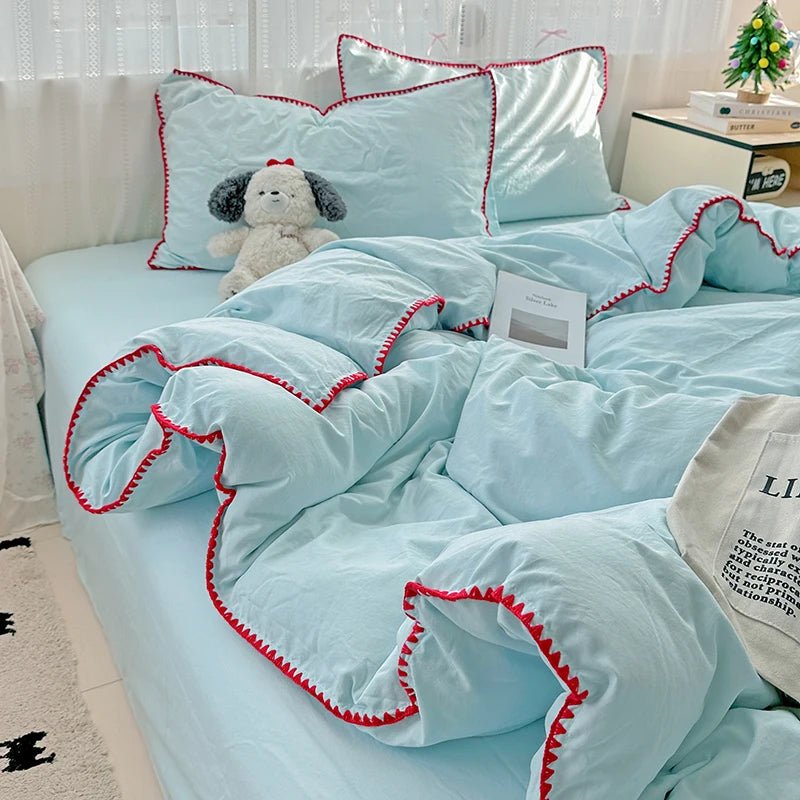 Blue Bedding Set
