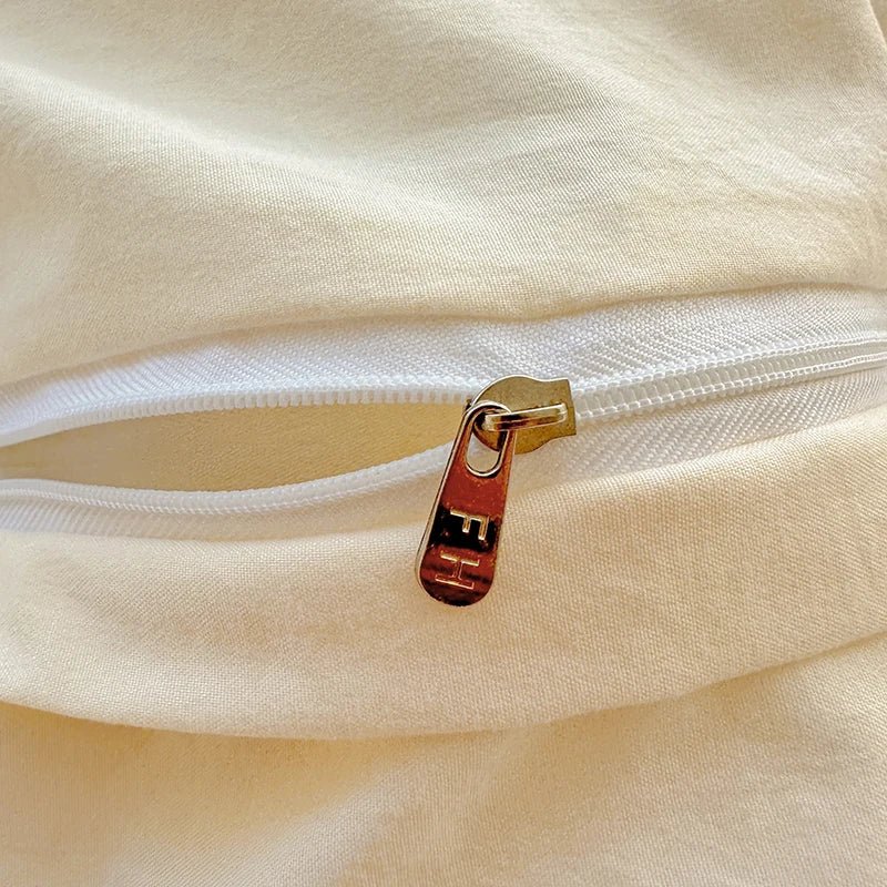 Soft Cream Bedding Set