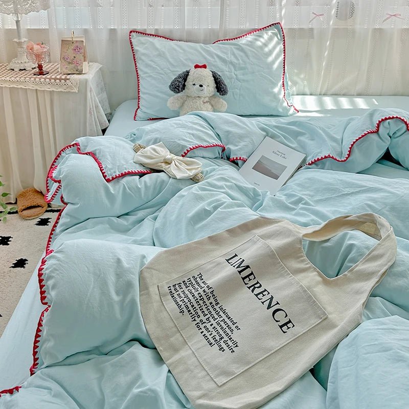 Blue Bedding Set