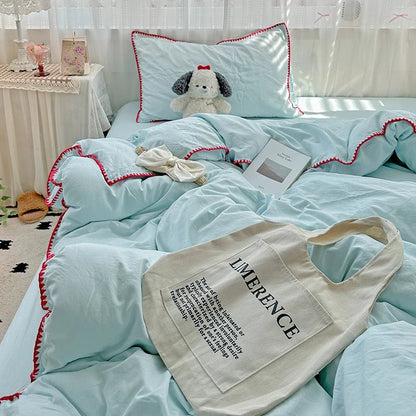 Blue Bedding Set