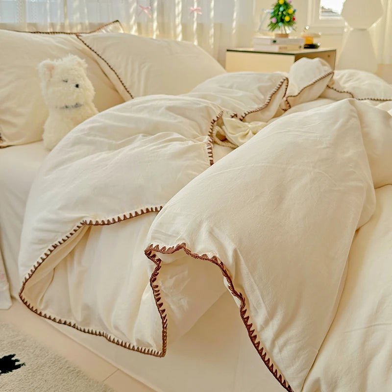 Soft Cream Bedding Set