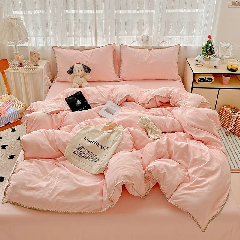 Dusty Rose Bedding Set