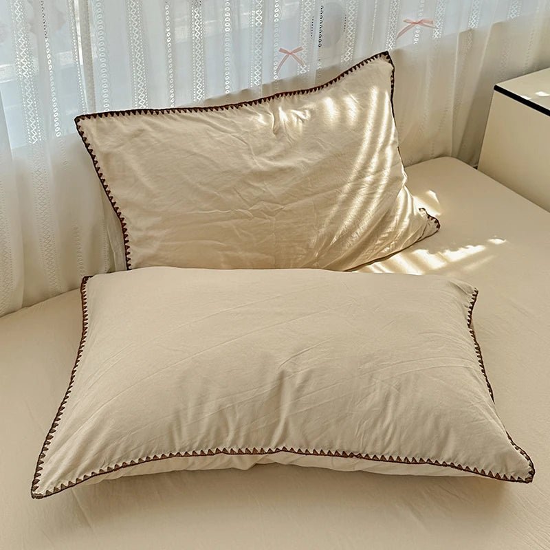 Oat Beige Bedding Set