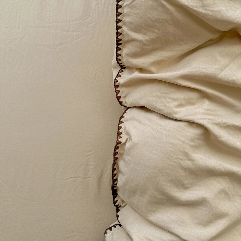 Oat Beige Bedding Set