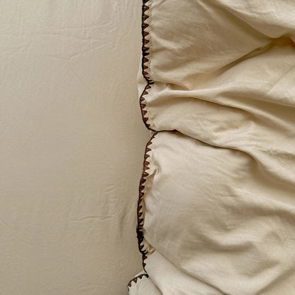 Oat Beige Bedding Set