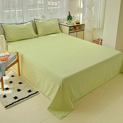 Washed Green Bedding Set