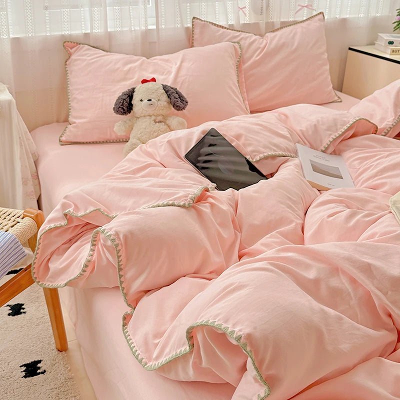 Dusty Rose Bedding Set