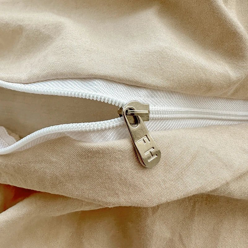 Oat Beige Bedding Set