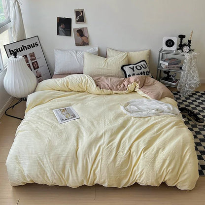 Washed Solid Bedding Collection - WhisperLinens