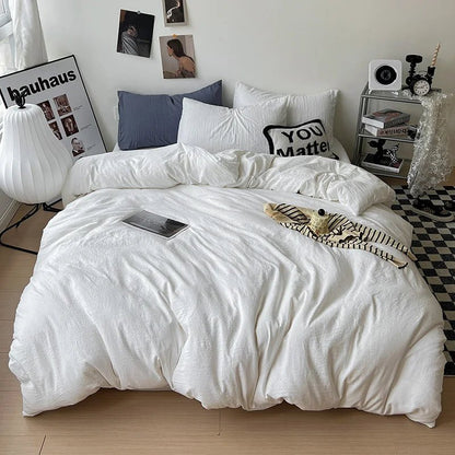 Washed Solid Bedding Collection - WhisperLinens