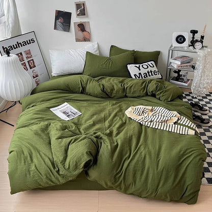 Washed Solid Bedding Collection - WhisperLinens