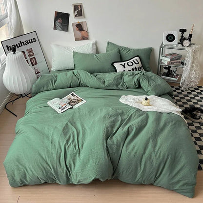 Washed Solid Bedding Collection - WhisperLinens